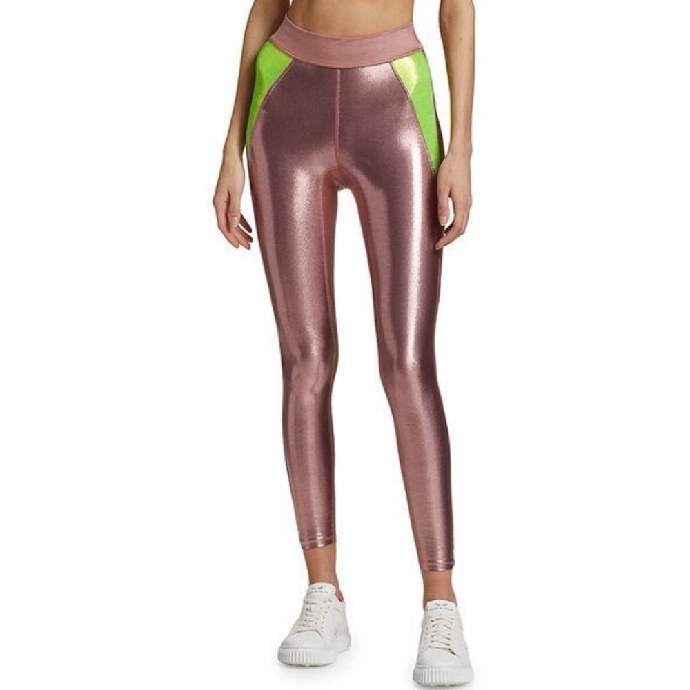Heroine Sport Marvel Pants in Pink and Green Size Small